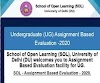 Assignment Based Evaluation facility for UG, Assignment Questions