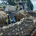 Material Proyek Rp. 69 M di Food Estate Humbahas 'Diambil dari Gunung'