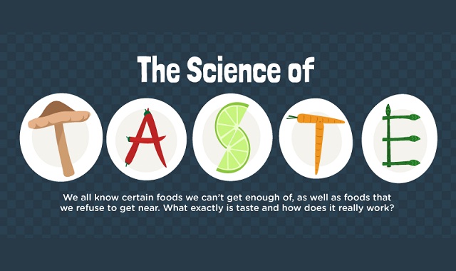 Image: The Science of Taste #infographic