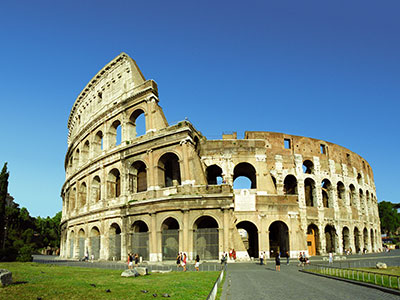 While i was visiting the Colosseum Rome Italy