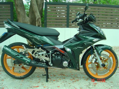 modifikasi motor cross Jupiter