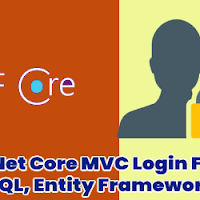 Asp.Net Core MVC Login Form Using Ms SQL, Entity Framework, C#.Net