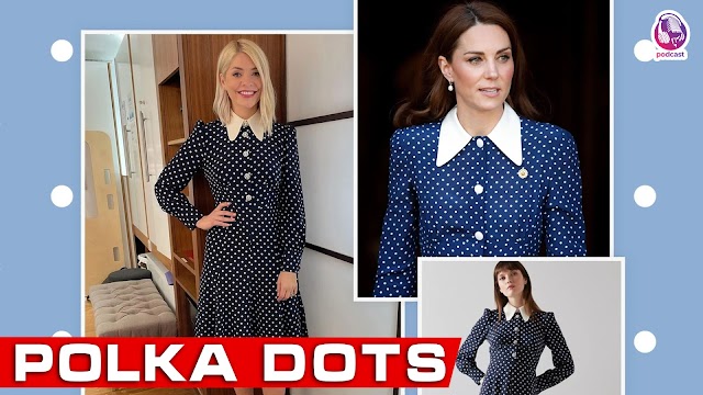 Catherine, Princess of Wales and Holly Willoughby share a love of polka dots.