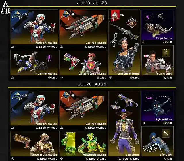 All anime references in Apex Legends Gaiden event All skins explained   Dot Esports