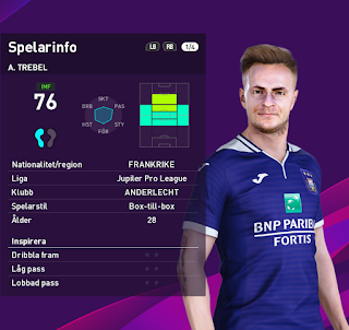 PES 2020 Faces Adrien Trebel by Random Facemaker