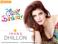 bollywood new bombshell ihana dhillon sexy pic with birthday message