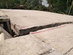 Kawaslap Jalan Nasional Pasir Kuray-Cisitu Perintahkan Kontraktor Perbaiki Beton yang Patah