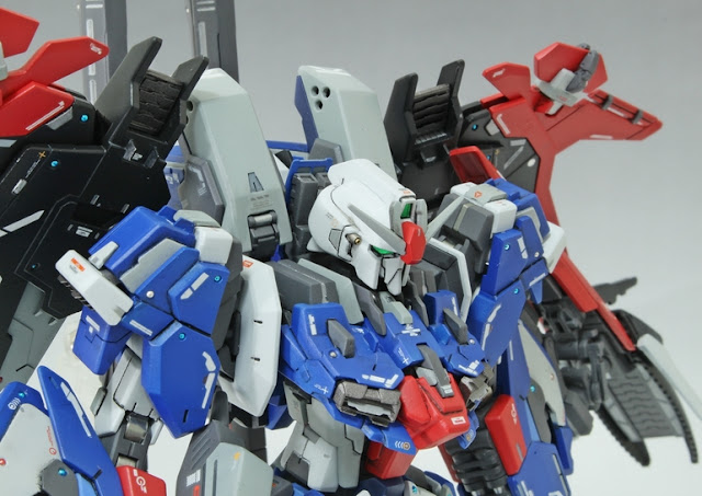 HGBF 1/144 MSZ-006LGT [Ex] Lighting Ex-Z Gundam - Custom Built Gunpla Kitbash