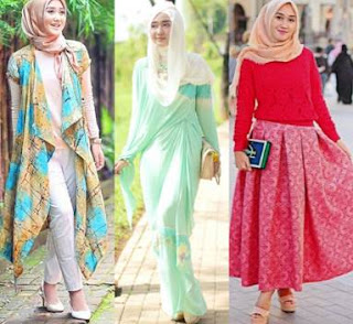  Desain model baju muslim terbaru modern 42+ Desain Model Baju Muslim Terbaru Trend 2017 | Simpel Casual Modern