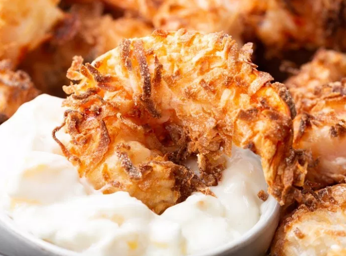 Coconut Shrimp #healthyfood #dietketo #breakfast #food