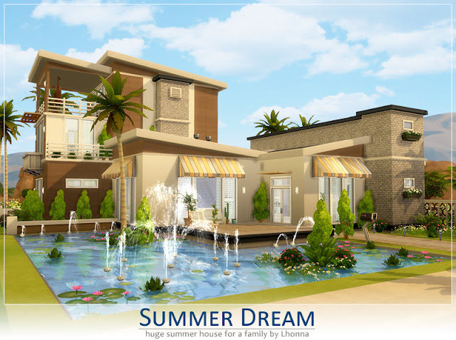 Sims 4 Summer Dream House