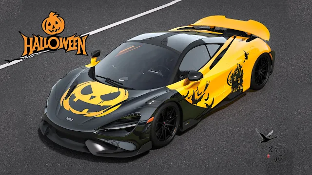 GTA 5 Halloween livery Car