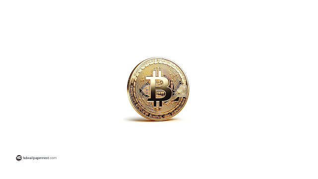 3D Bitcoin Gold Coin 4K HD Wallpaper