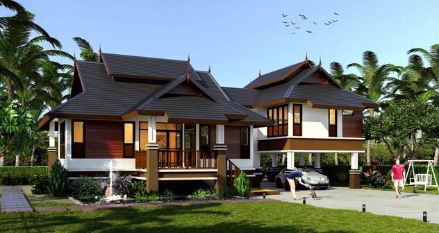  Rumah  Banglo  Kampung Moden  Design Rumah  Terkini