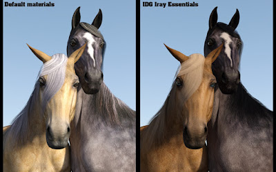 IDG Iray Essentials - Daz Horse 2 and Centaur 7