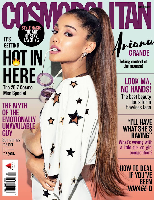 Ariana Grande Cosmopolitan September 2017 Cover Girl