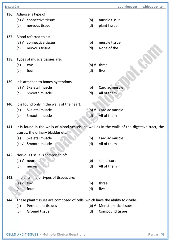 cells-and-tissues-mcqs-biology-9th