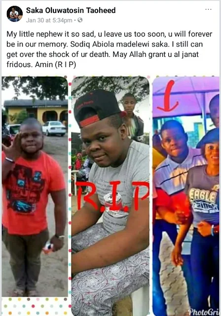  Photos: Ex-student of Adeniran Ogunsanya College of Education shot and hacked to death by suspected cultists