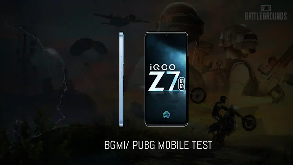 IQOO Z7 5G BGMI/ PUBG Graphics, FPS, performance test  and review