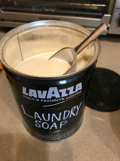 DIY laundry soap