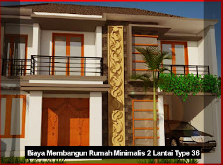 Biaya Membangun Rumah Minimalis 2 Lantai Type 36