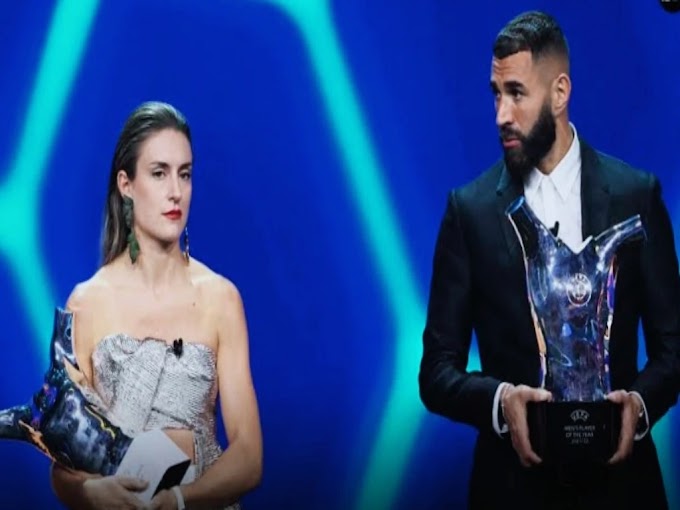 Uefa best player 2022|karim benzema|Alexia Putellas
