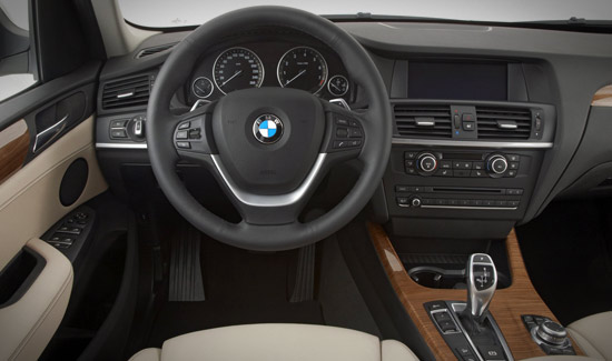 BMW X3 xDrive35i Interior
