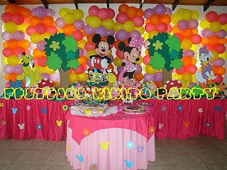 Children Parties, Minnie Mouse Decoration