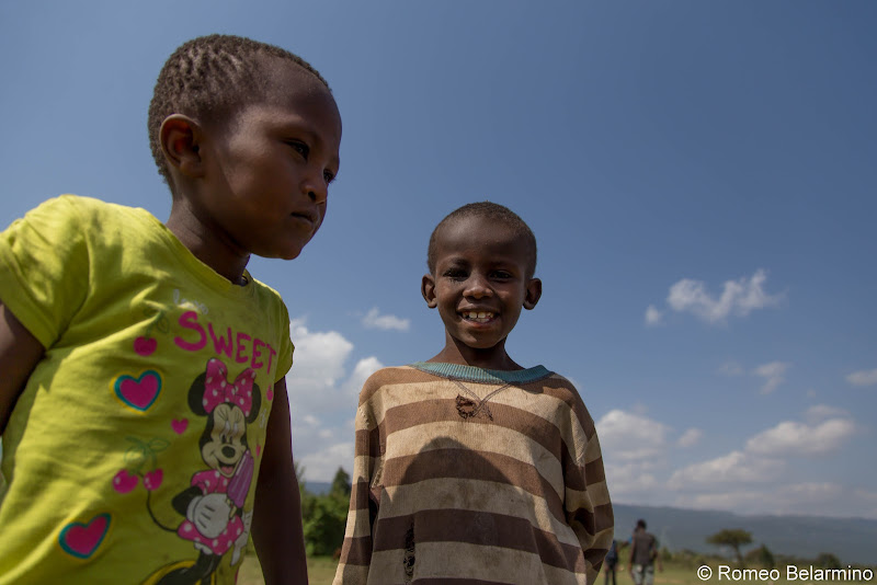 Village Children Volunteering in Kenya with Freedom Global