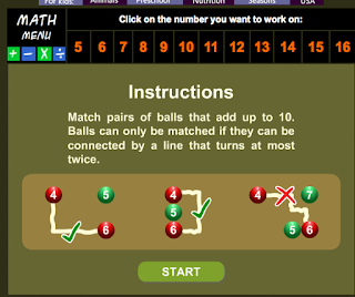 http://www.sheppardsoftware.com/mathgames/numbertwins/numbertwins_add_10.htm