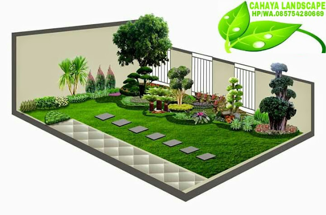 Galeri Desain Taman Depan & Belakang Rumah Minimalis