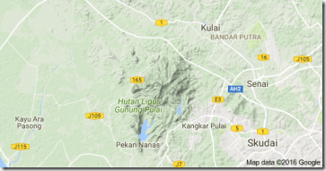 lokasi-map-gunung-pulai