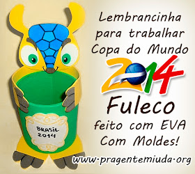 Lembrancinha para Copa do Mundo 2014