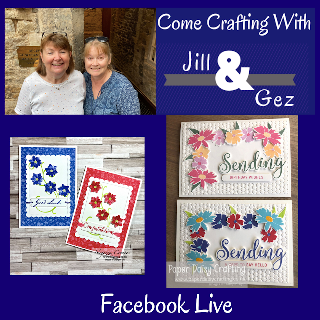 Come Crafting With Jill & Gez Facebook Live Replay: New In Colours