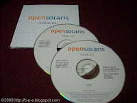 picture of OpenSolaris DVDs