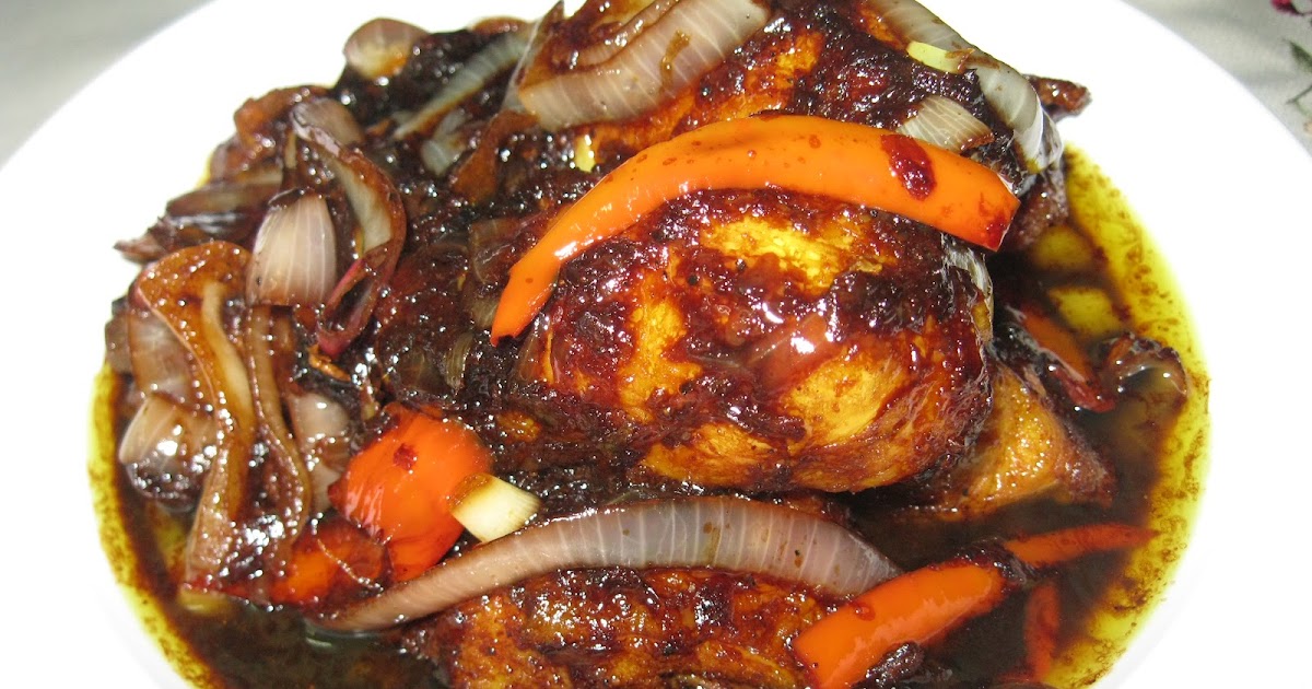 RESEPI CIKGU ANI: AYAM MASAK KICAP BLACKPEPPER