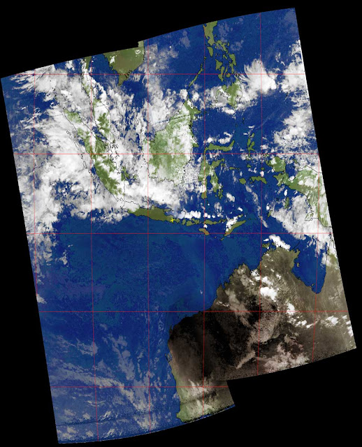 Composite image from NOAA-19