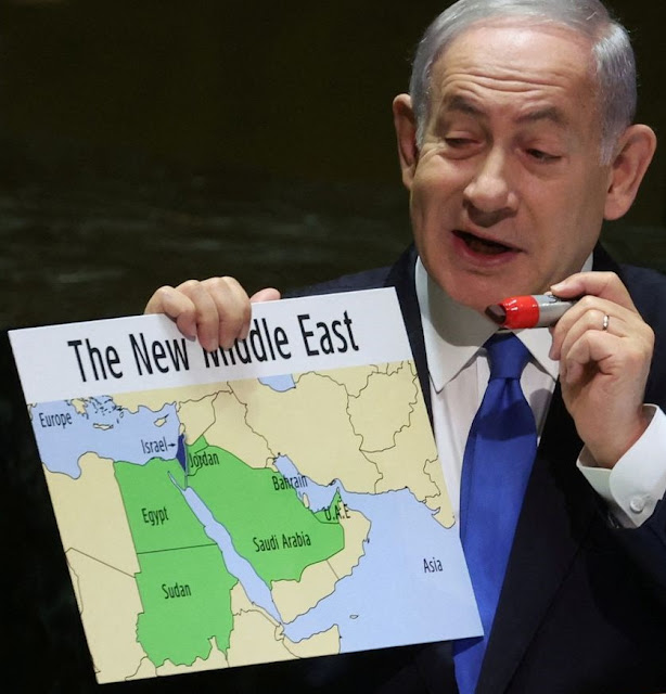 Bibi's Middle East Map