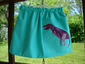 dinosaur toddler skirt