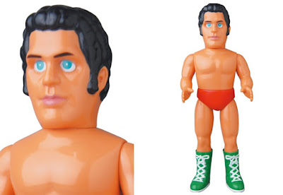 WWE Andre the Giant Late Career Red Edition Sofubi Vinyl Figure by Medicom