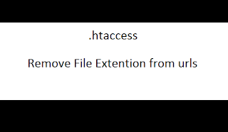 Remove File Extention from Urls