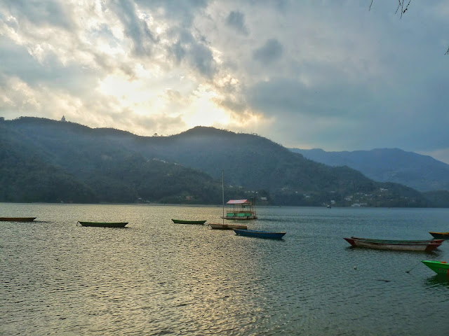 Boats in Pokhara