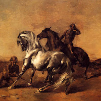 Πίνακες ζωγραφικής του Γάλλου ζωγράφου Eugene Fromentin (1820-1876).