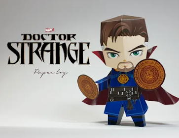 Build Your Own Doctor Strange Paper Toy in Just 3 Pages