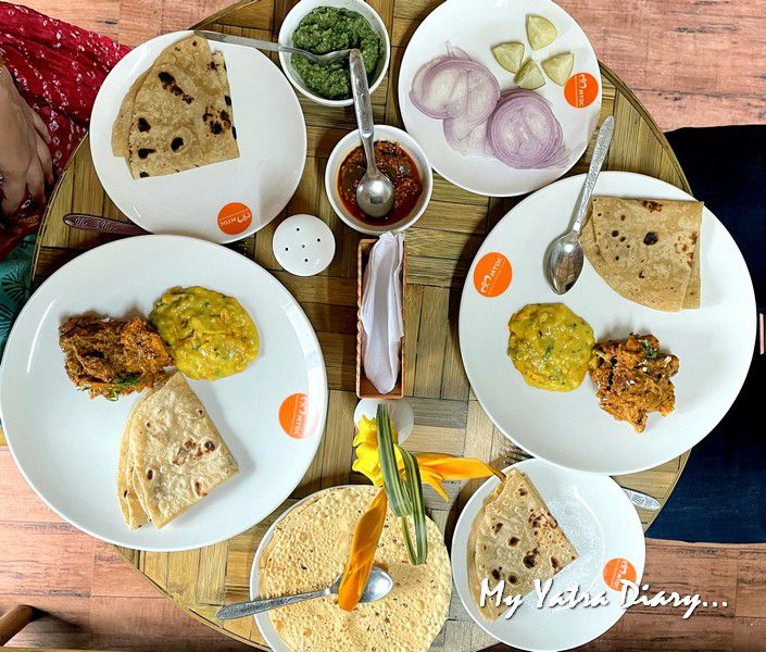 Traditional Maharashtrian cuisine MTDC Ganpatipule Resort, Maharashtra