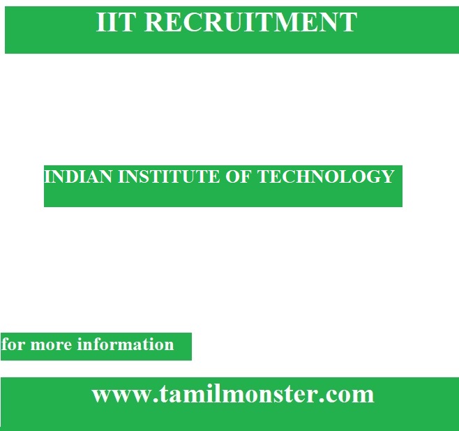  IIT Madras Recruitment  Detail 2022– Apply for  4 Deputy Registrar openings online @ iitm.ac.in -  tamilmonster.com