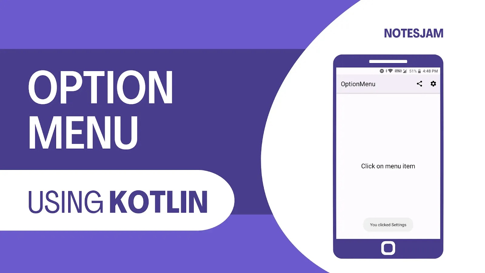 Step by Step Guide to Creating Option Menu in Android Using Kotlin