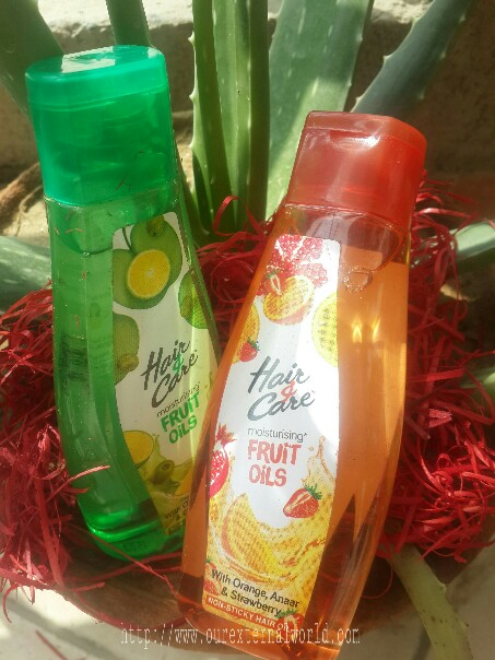 Fruit oils, hair oil