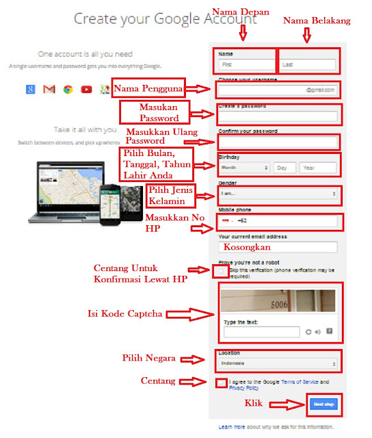 Cara Membuat Email Gmail Baru Gratis 2015