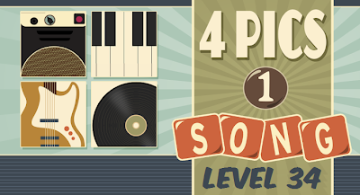 Soluciones 4 Pics 1 Song Level 34